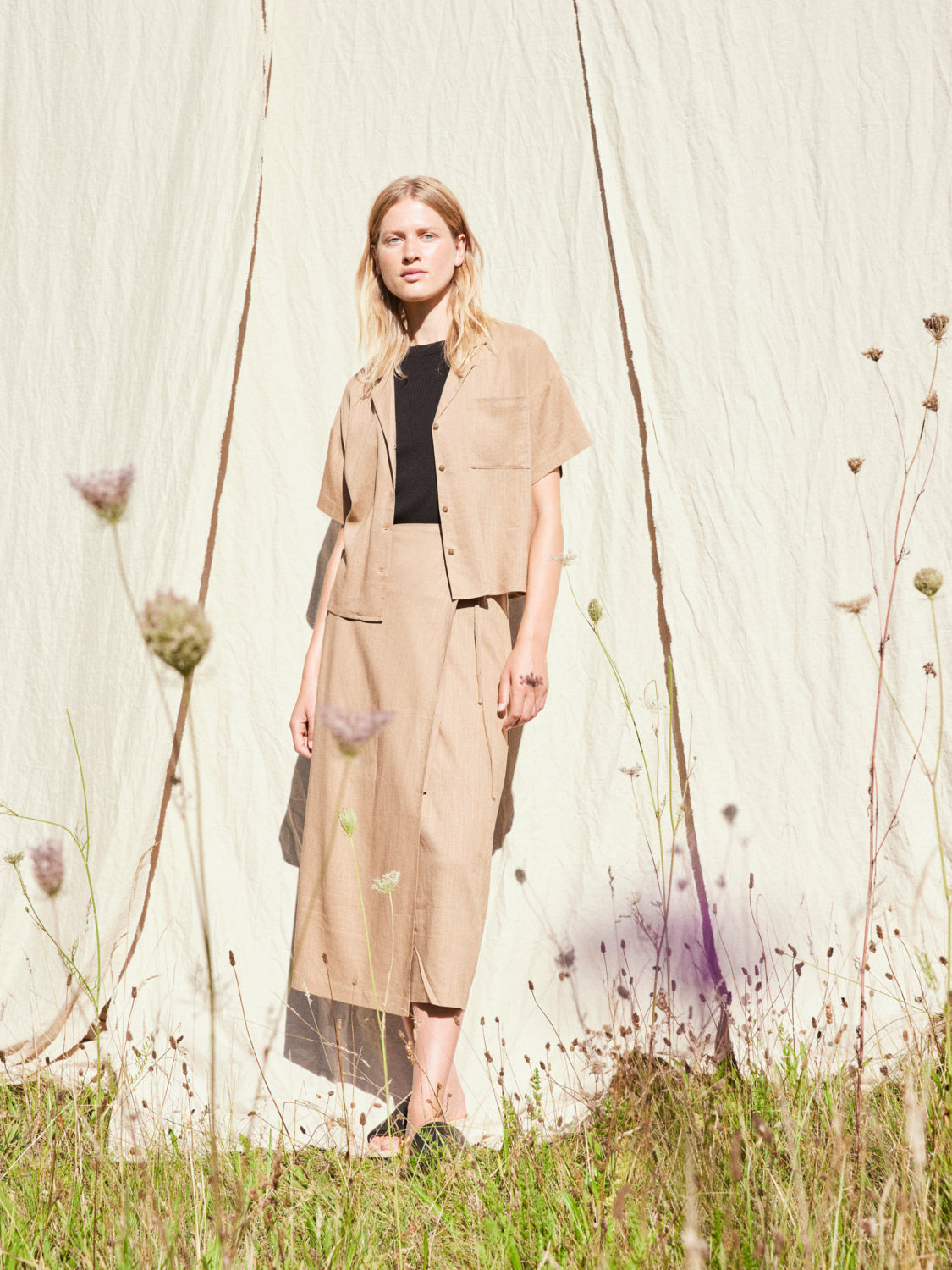 Solina Topp - Sort/ Black